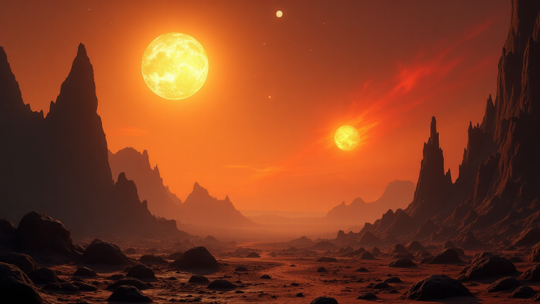 Небесная Механика: Как Планеты Выживают в Мирах с Двумя и Тремя Солнцами