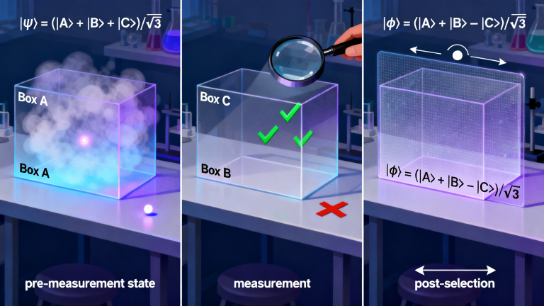 Парадокс трёх ящиков: как одна частица оказывается в двух местах одновременно