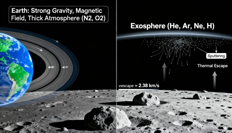 Безмолвный мир: почему на Луне нет ни воздуха, ни погоды, и что это говорит о хрупкости жизни
